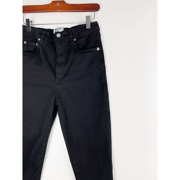 AGOLDE, Super High Rise Skinny Jeans Black Size 27 - Picture 2 of 5